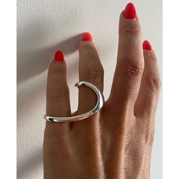 Last one!! The Nike Ring two finger ring in 925 - Picture 10 of 11